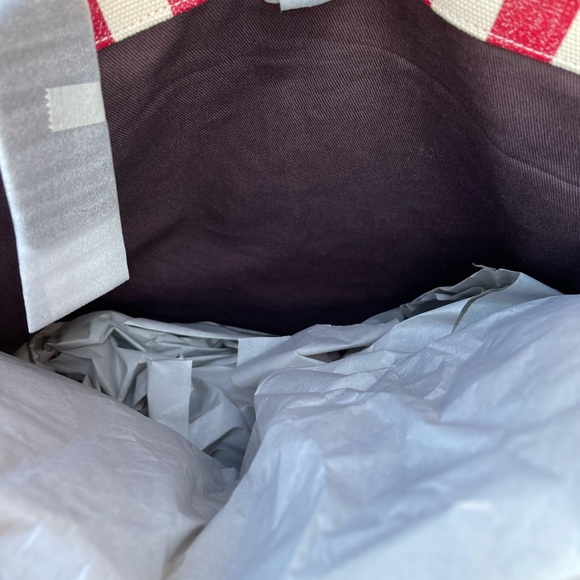 🌟 🆕 COACH TOTE WITH STRIPE STAR PRINT - Picture 8 of 11